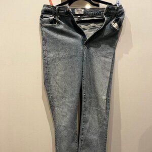 agolde high rise skinny jean